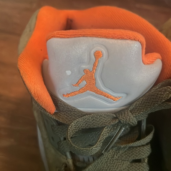 Air Jordan 5 Retro Olive Preowned size 3.5Y - Picture 8 of 12